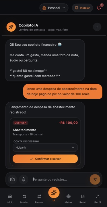 Interface de Chat com IA